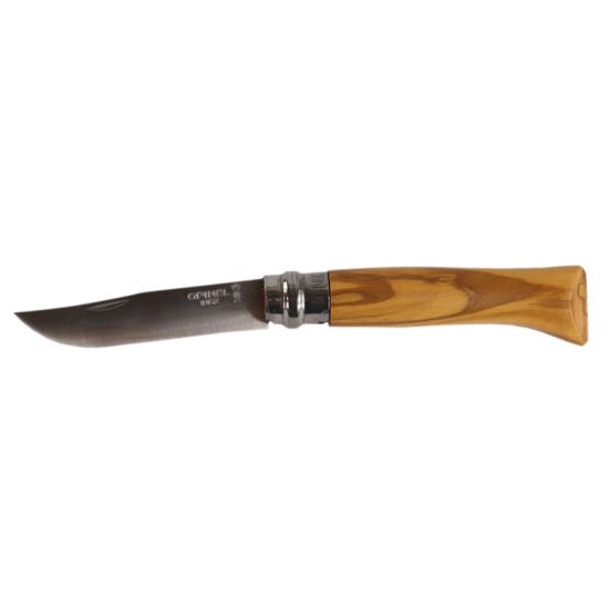 FOLDING KNIFE N.8 OLIVEWOOD HANDLE BOXED CC 5002020