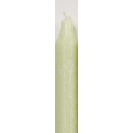 CANDLE AVOCADO GREEN 29X2.2CM 12 Pack CC 02342230