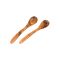 SALAD SERVERS 30CM BASIC OLIVEWOOD Pack Of 2 SALAD SERVERS 30CM BASIC OLIVEWOOD Pack Of 2