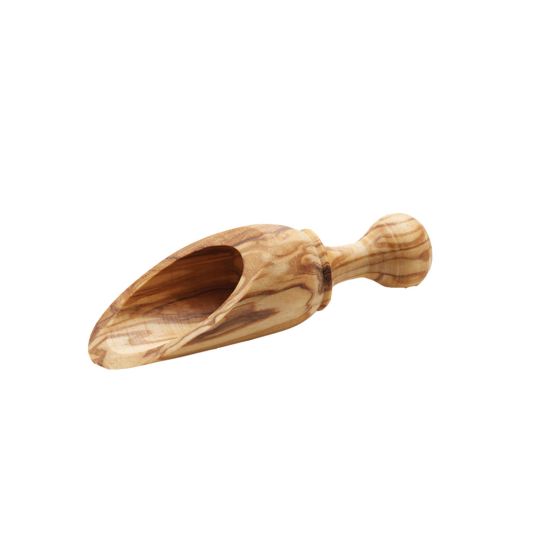 SALT SCOOP 9CM OLIVEWOOD Pack Of 3 CC 07069