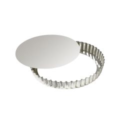 280MM RND FLUTED TART MOULD L/B Pack Of 2 280MM RND FLUTED TART MOULD L/B Pack Of 2