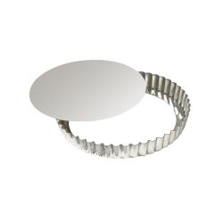 320MM RND FLUTED TART MOULD L/B