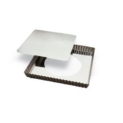 230MM SQUARE FLUTED CAKE MOULD L/B 230MM SQUARE FLUTED CAKE MOULD L/B