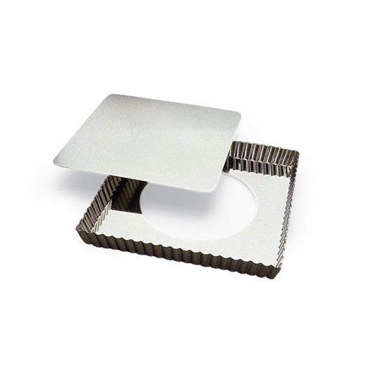 230MM SQUARE FLUTED CAKE MOULD L/B CC 14126810