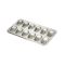 395X200MM 12-HOLE MADELEINE TIN 395X200MM 12-HOLE MADELEINE TIN