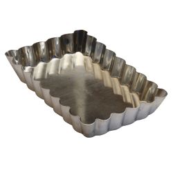 120X75MM RECT TART MOULD Pack Of 12 120X75MM RECT TART MOULD Pack Of 12