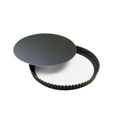 240MM N/S RND FLUTED TART MOULD L/B 240MM N/S RND FLUTED TART MOULD L/B