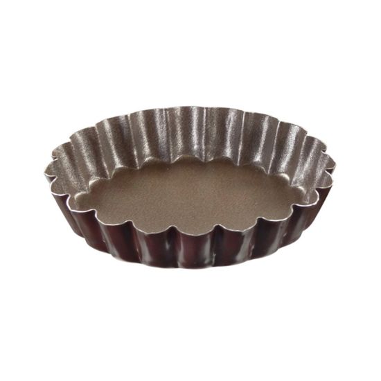 70MM N/S RND FLUTED TART MOULD F/B Pack Of 12 CC 14293540