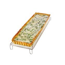 360X120MM RECT METAL COOLING RACK W/FEET 360X120MM RECT METAL COOLING RACK W/FEET