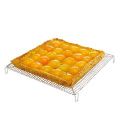 260MM SQUARE METAL COOLING RACK W/FEET 260MM SQUARE METAL COOLING RACK W/FEET