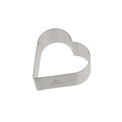 65MM S/S HEART NONNETTE RING H30MM Pack Of 2 65MM S/S HEART NONNETTE RING H30MM Pack Of 2