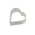 65MM S/S HEART NONNETTE RING H30MM Pack Of 2