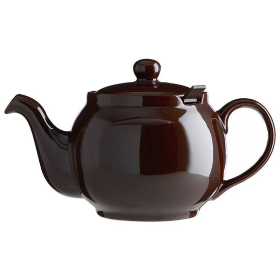 BROWN 6-CUP TEAPOT(BROWN FILTER)CHATSFOR CC 15501