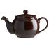 BROWN 4-CUP TEAPOT(BROWN FILTER)CHATSFOR