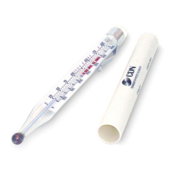 CDN Candy & Deep Fry Thermometer +25 To +200C Stainless Steel - Pack Of 2 CC 1751008