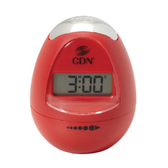 CDN Egg Timer 6.4x10.2x7.6cm Red CC 1751029