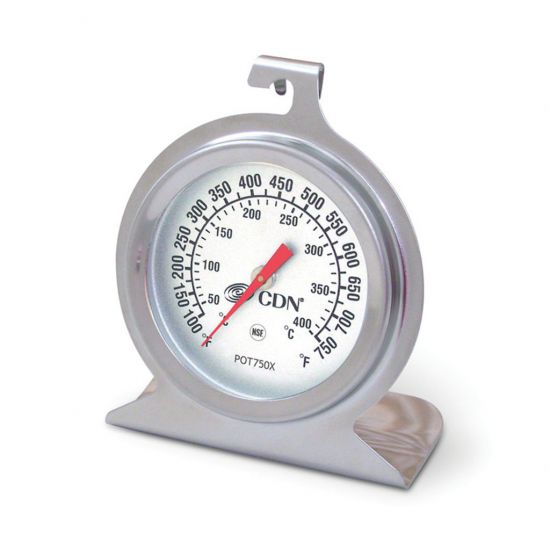 CDN High Heat Oven Thermometer +50 To +400 CC 1751048