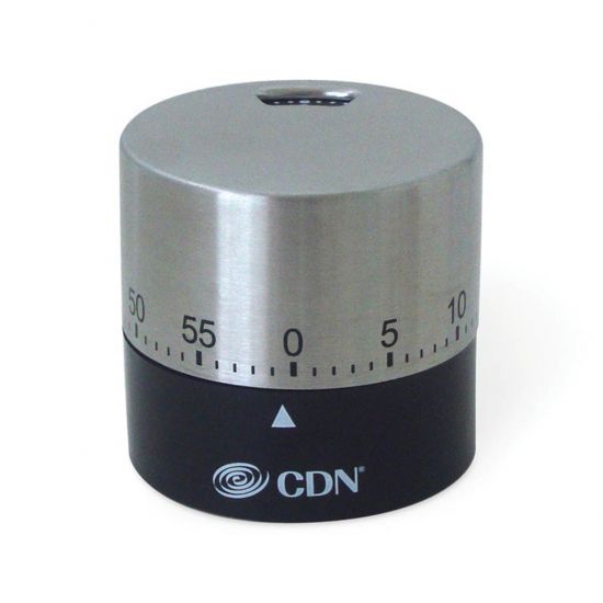 CDN Round Timer 5.7cm Black CC 1751060