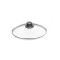 LID 30CM GLASS W/METAL RIM LID 30CM GLASS W/METAL RIM
