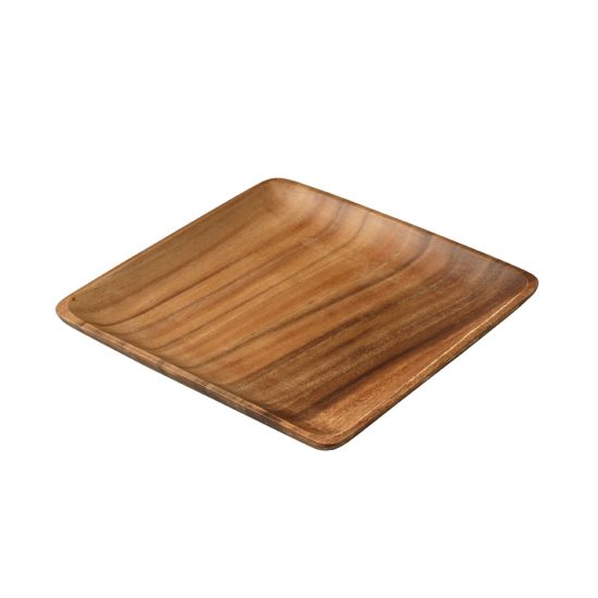 SQUARE PLATE 25CM NATCHEZ CC 26408