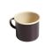 MUG STRAIGHT D7CM/0.2L AUBERGINE/CREAM Pack Of 2