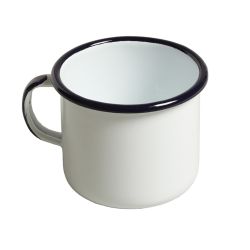 MUG STRAIGHT D9CM/0.4L WHITE/BLUE Pack Of 2 MUG STRAIGHT D9CM/0.4L WHITE/BLUE Pack Of 2
