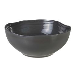 BOWL 15CM STEEL GREY-TEAK BOWL 15CM STEEL GREY-TEAK