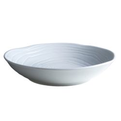 DEEP PLATE 23CM BLANC-TEAK DEEP PLATE 23CM BLANC-TEAK