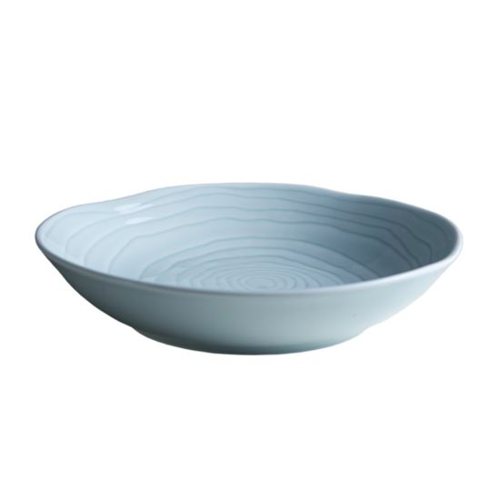 DEEP PLATE 23CM PALE BLUE-TEAK CC 34203023BR