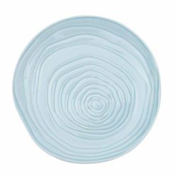 PLATE 21CM PALE BLUE-TEAK PLATE 21CM PALE BLUE-TEAK