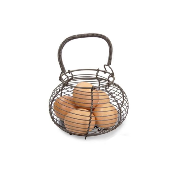 14CM EGG BASKET OLD IRON CC 42NC2060348