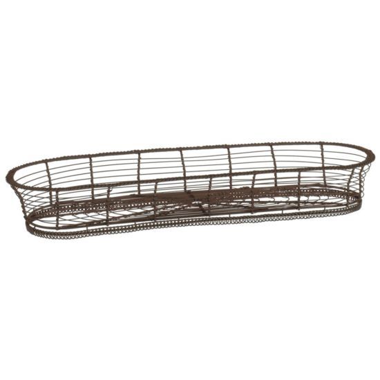 53X16CM BAGUETTE BASKET OLD IRON CC 42NC3014048