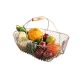 BASKET 7L 34X20CM W/WOOD HANDLE CC 42NC7060740