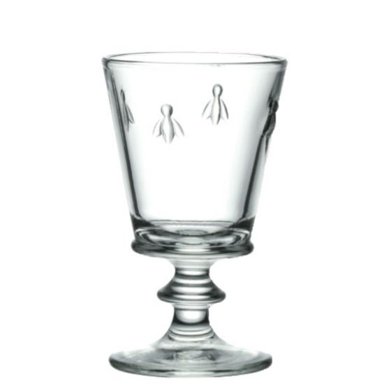 BEE GLASS STEMMED 24CL/HT14CM Pack Of 6 CC 43611001