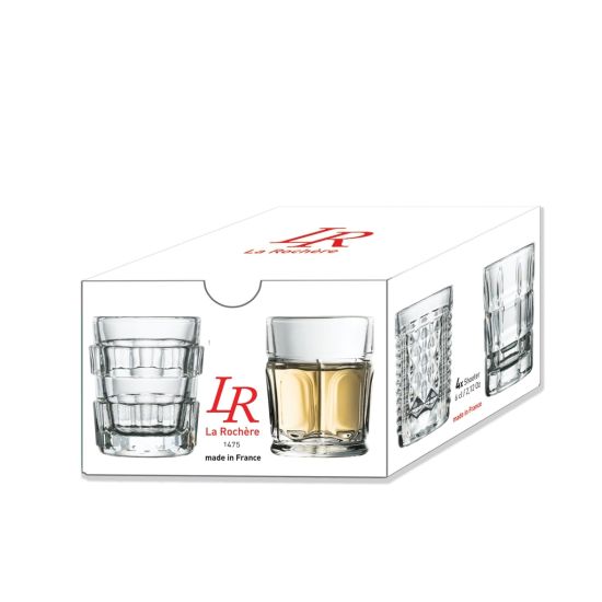 AFTER SET 4 SHOT GLASSES 6CL HT5CM Pack Of 4 CC 43640001