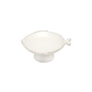 17CM FOOTED BOWL BIANCO MARINA HT7.3CM