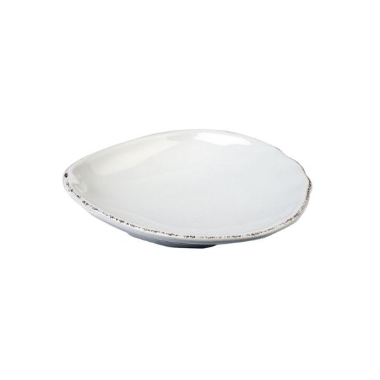 15CM SHELL PLATE BIANCO CC 5501102