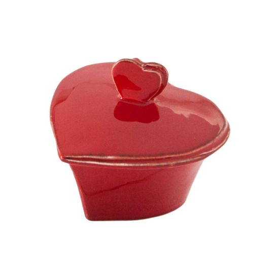 **SUGAR POT ROSSO LASTRA HEART CC 5512207