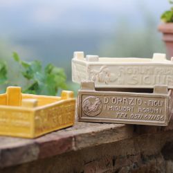 **26.5X18CM FRUIT BOX ARGILLA MEDITERRAN **26.5X18CM FRUIT BOX ARGILLA MEDITERRAN