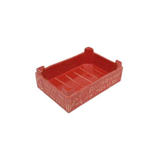 **26.5X18CM FRUIT BOX ROSSO MEDITERRANEO CC 5525007