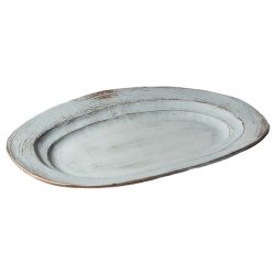 **42X29CM OVAL PLATTER PISTACCHIO **42X29CM OVAL PLATTER PISTACCHIO