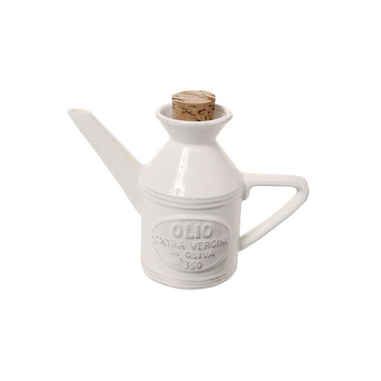 VIRGINIA CASA Oil Cruet 45cl Bianco Ceramic CC 5545602