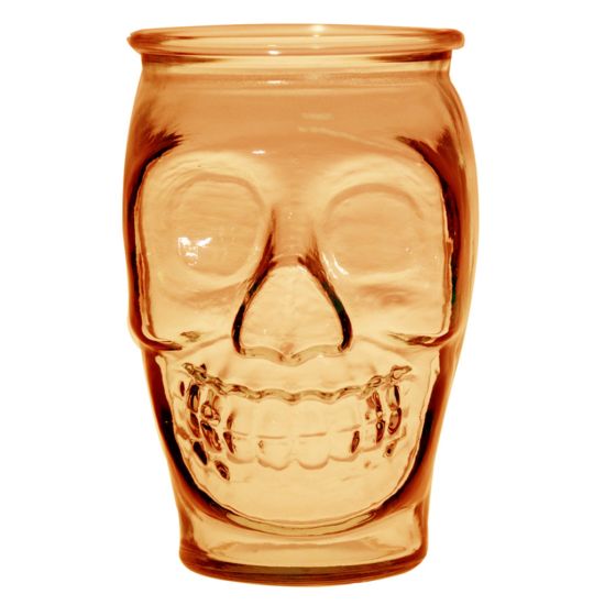 LARGE TUMBLER BROWN 450CL SKULL Pack Of 3 CC 642346DB400