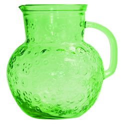 2.3L PITCHER FLORA GREEN HT20CM/D20CM