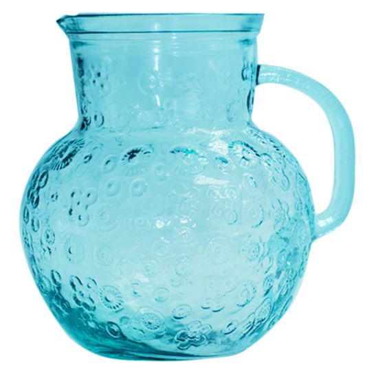 2.3L PITCHER FLORA BLUE HT20CM/D20CM CC 643185DB20