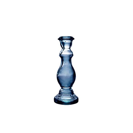 20CM CANDLESTICK BLUE GREY Pack Of 2 CC 644654DB150