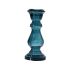 20CM CANDLESTICK DARK AQUA Pack Of 2