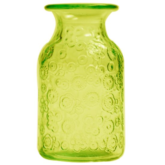 VASE/CARAFE FLORA GREEN HT16CM/D9CM Pack Of 2 CC 644737DB01