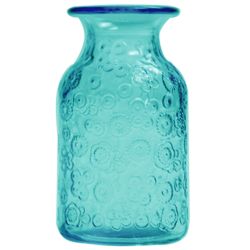 VASE/CARAFE FLORA BLUE HT16CM/D9CM Pack Of 2