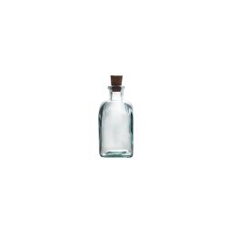 0.25L SQ BOTTLE W/CORK H14CM/D6CM Pack Of 3 0.25L SQ BOTTLE W/CORK H14CM/D6CM Pack Of 3